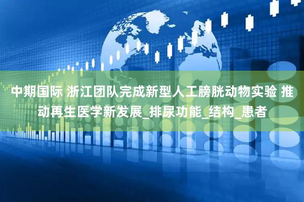 中期国际 浙江团队完成新型人工膀胱动物实验 推动再生医学新发展_排尿功能_结构_患者