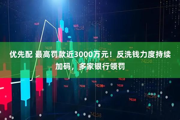 优先配 最高罚款近3000万元！反洗钱力度持续加码，多家银行领罚